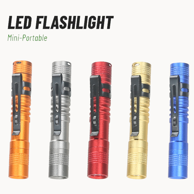 Stationery Supply - Portátil mini lanterna de caneta led