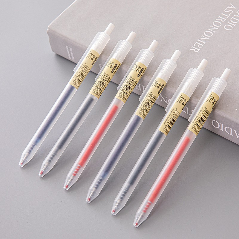 Office Stationery Supply Business - Conjunto de canetas de gel retráteis,