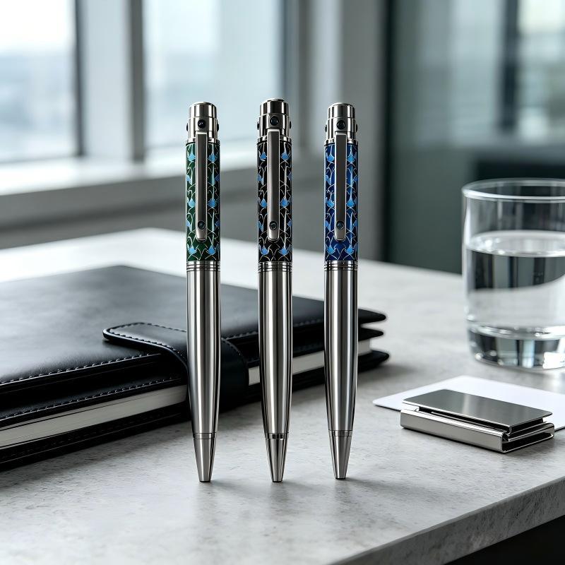 Office Stationery Supply Business - Canetas esferográficas de metal de luxo,