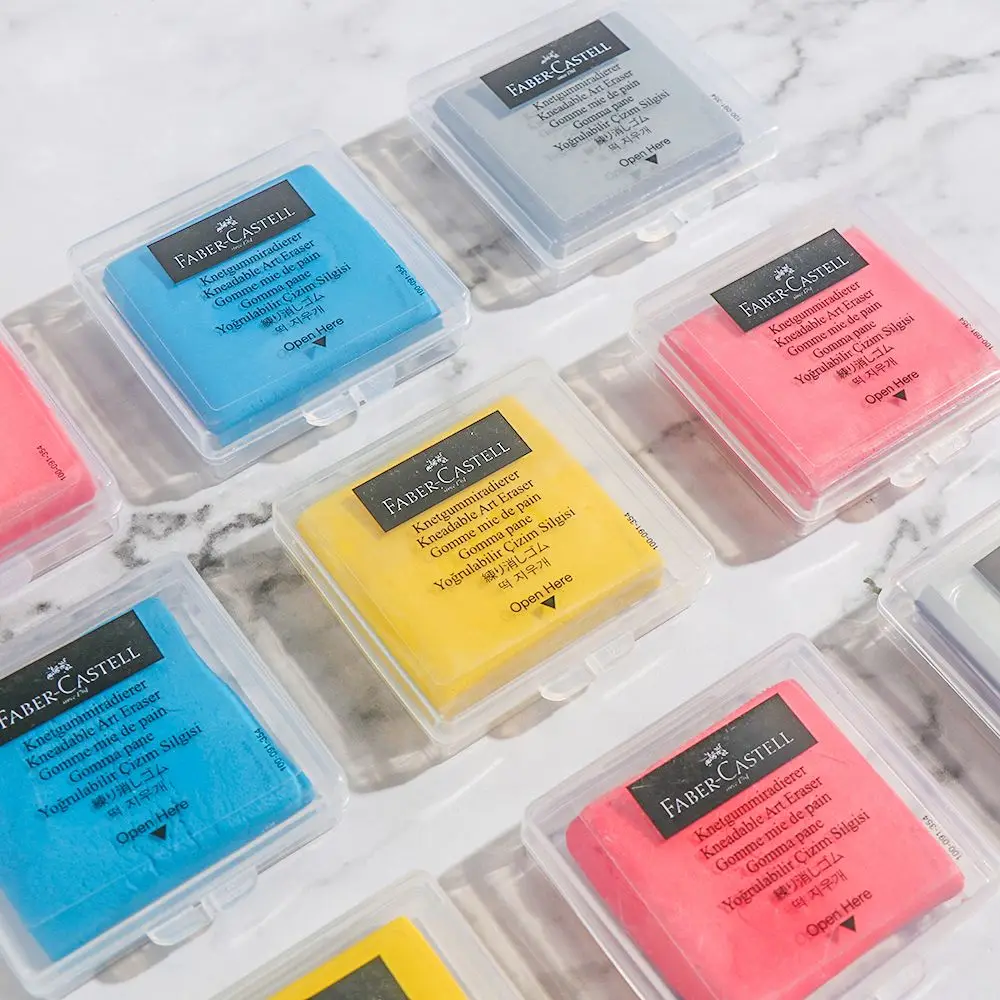Rubber Eraser Kneaded - Presente borracha plasticidade borracha colorida macia