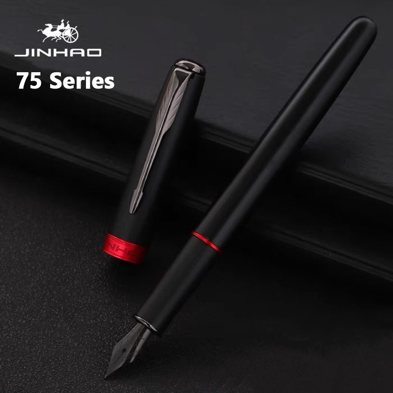 Office Stationery Supply Business - Jinhao 75 caneta tinteiro de metal,