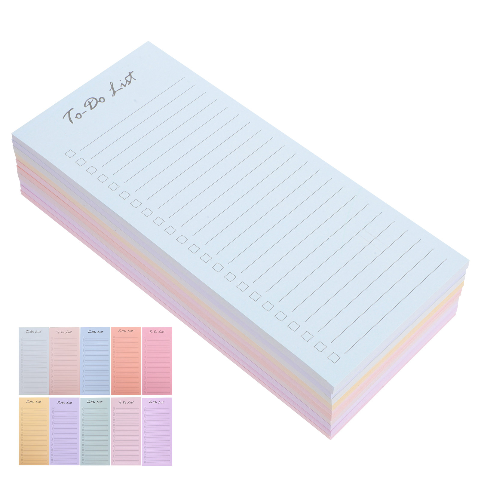 Office Stationery Supply List - 10 Blocos de Notas Adesivas para