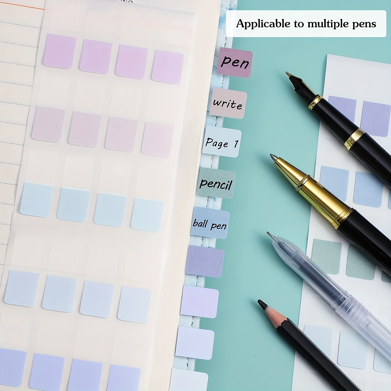 420 peças guias de índice pega - Index Tab Divider avaliação e preço