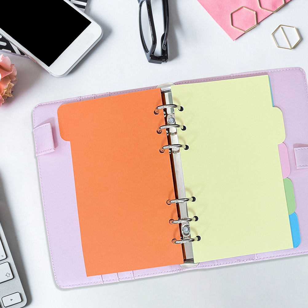 30 Divisórias Coloridas para F - Index Tab Divider avaliação e preço