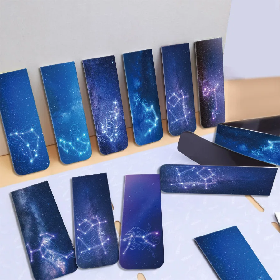 12 peças de marcadores magnéti - Bookmark Magnetic Clip avaliação e preço