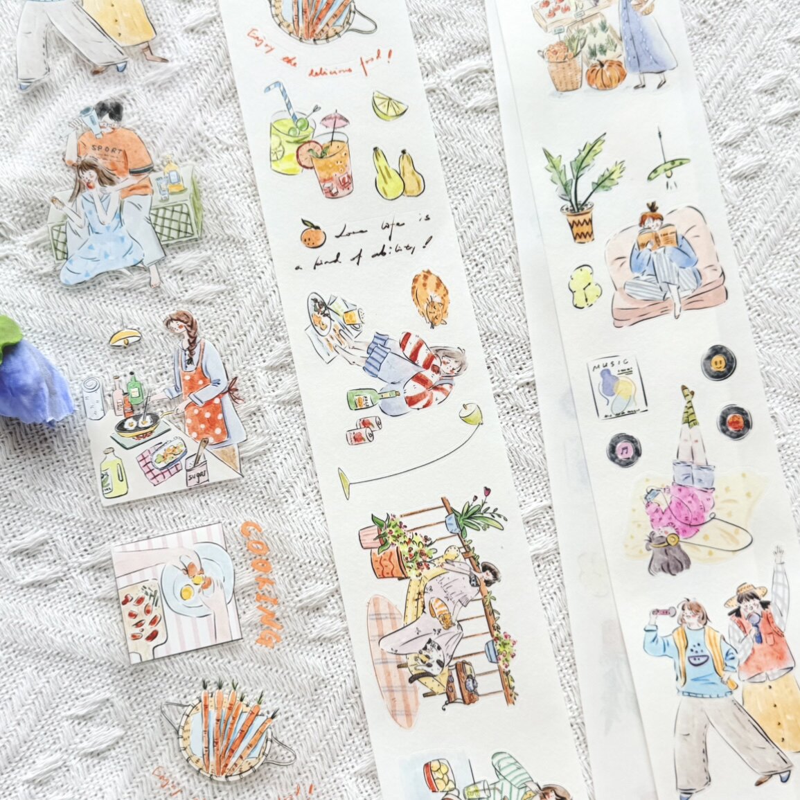 Fita de Papel Washi Vintage Ly - Washi Tape Set avaliação e preço