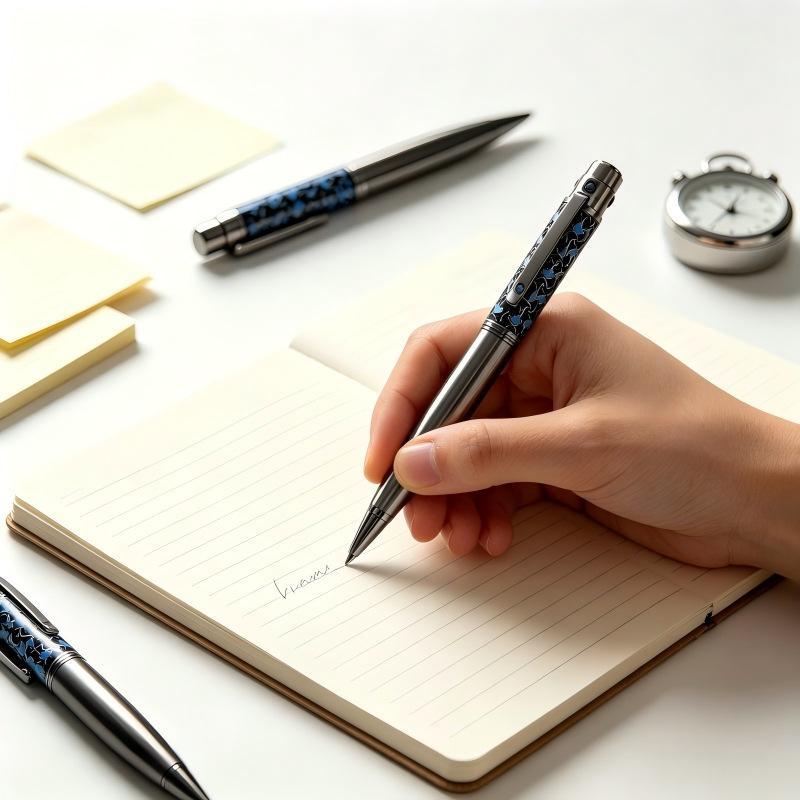 Canetas esferográficas de meta - Office Stationery Supply Business avaliação e preço