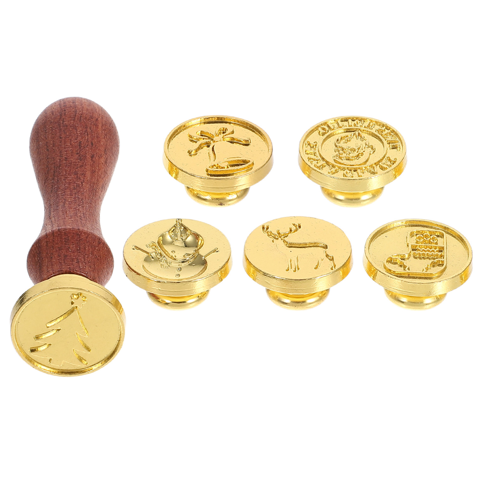 1 Conjunto de Kit de Selos de  - Wax Seal Stamp Kit avaliação e preço