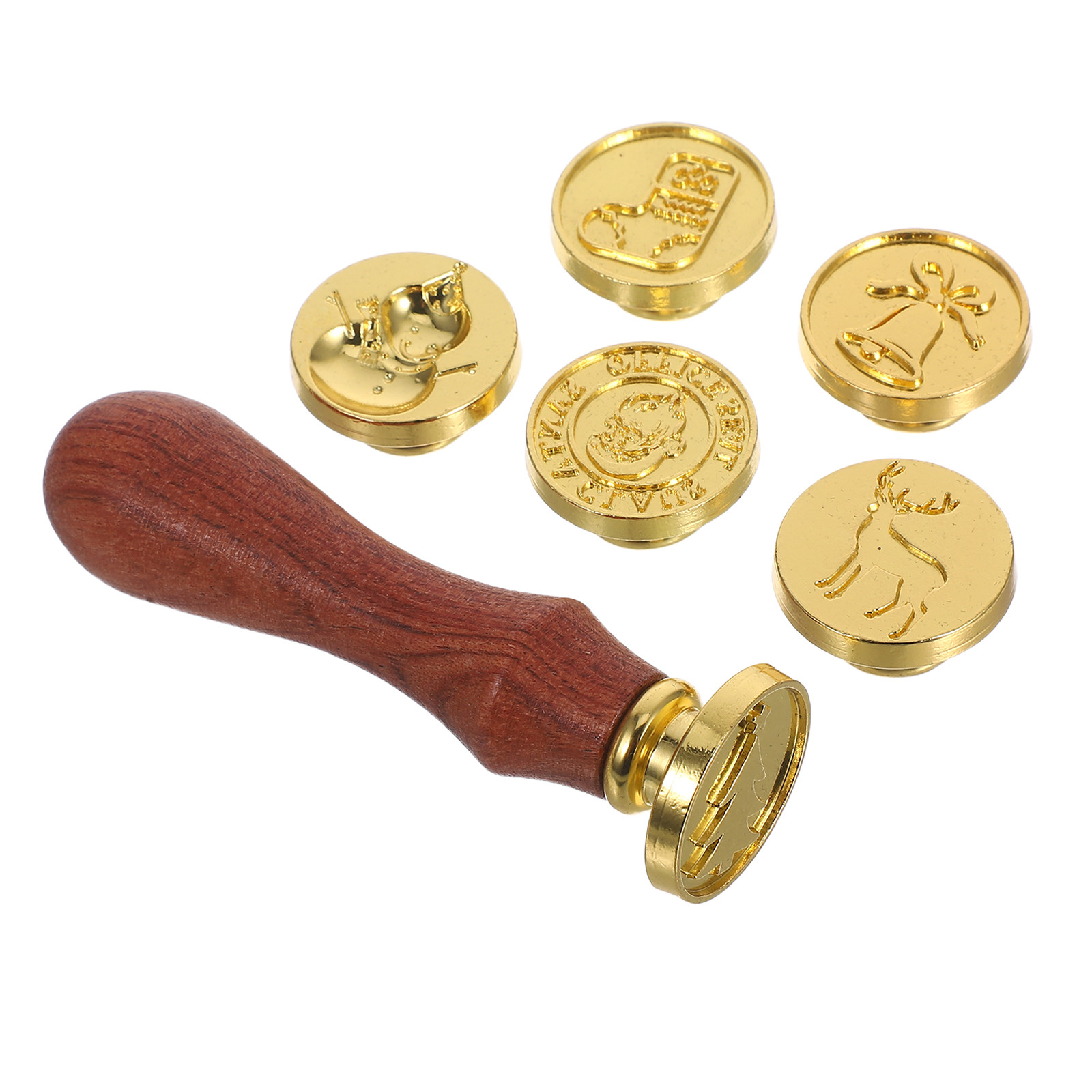 1 Conjunto de Kit de Selos de  - Wax Seal Stamp Kit avaliação e preço