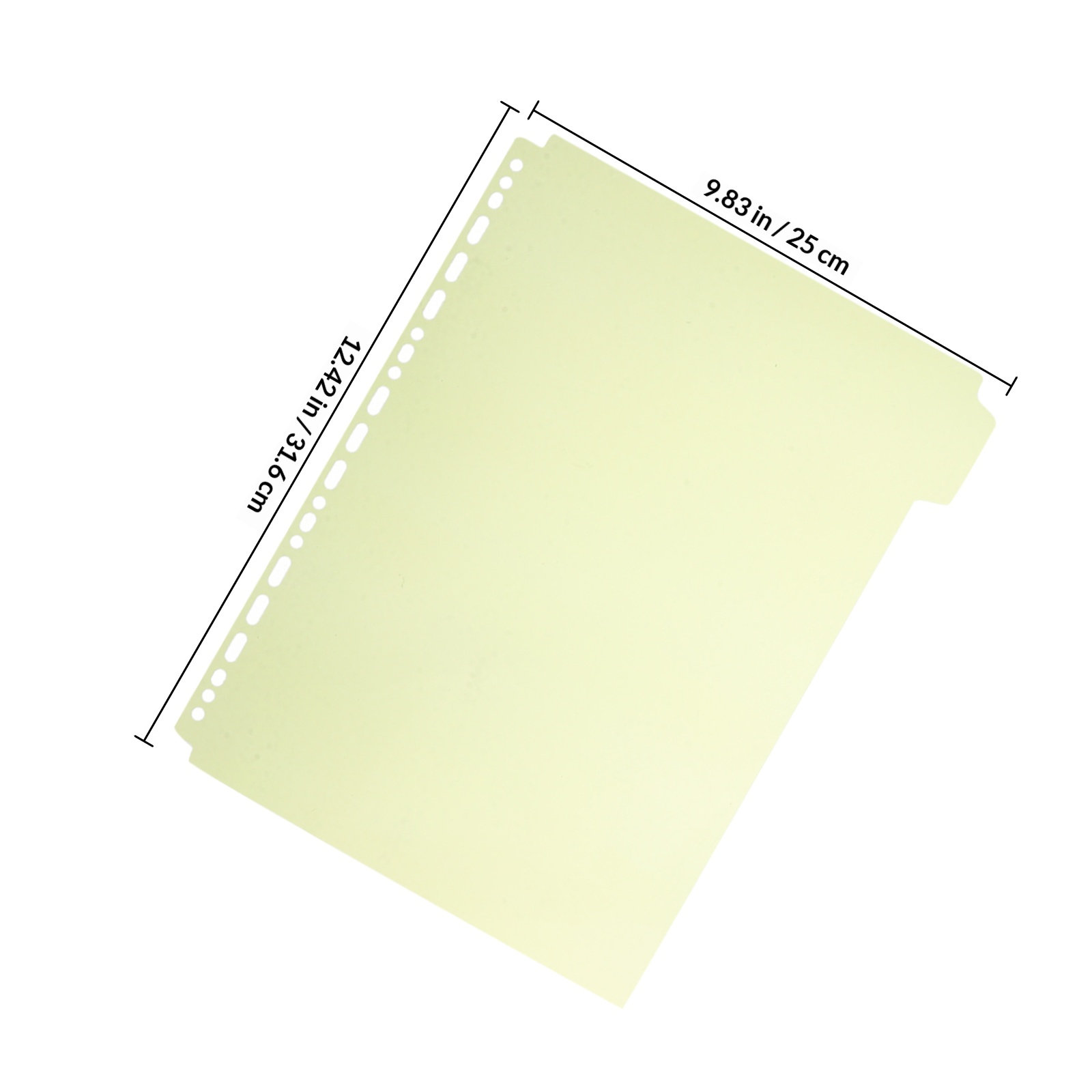6 Divisórias Plásticas com Aba - Index Tab Divider avaliação e preço