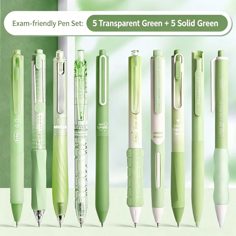 Conjunto de 5-10 Canetas Gel R - Gel Ink Pen Set avaliação e preço