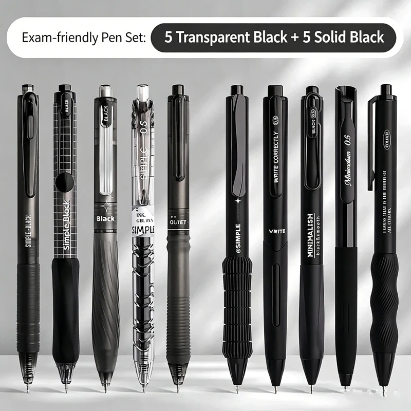 Conjunto de 5-10 Canetas Gel R - Gel Ink Pen Set avaliação e preço