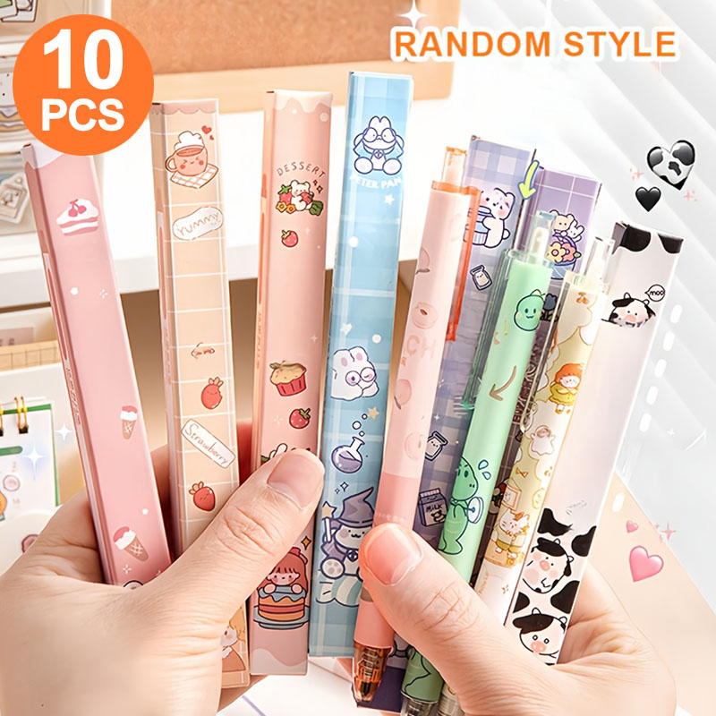 10 Canetas Gel em Caixa Surpre - Office Stationery Supply Business avaliação e preço